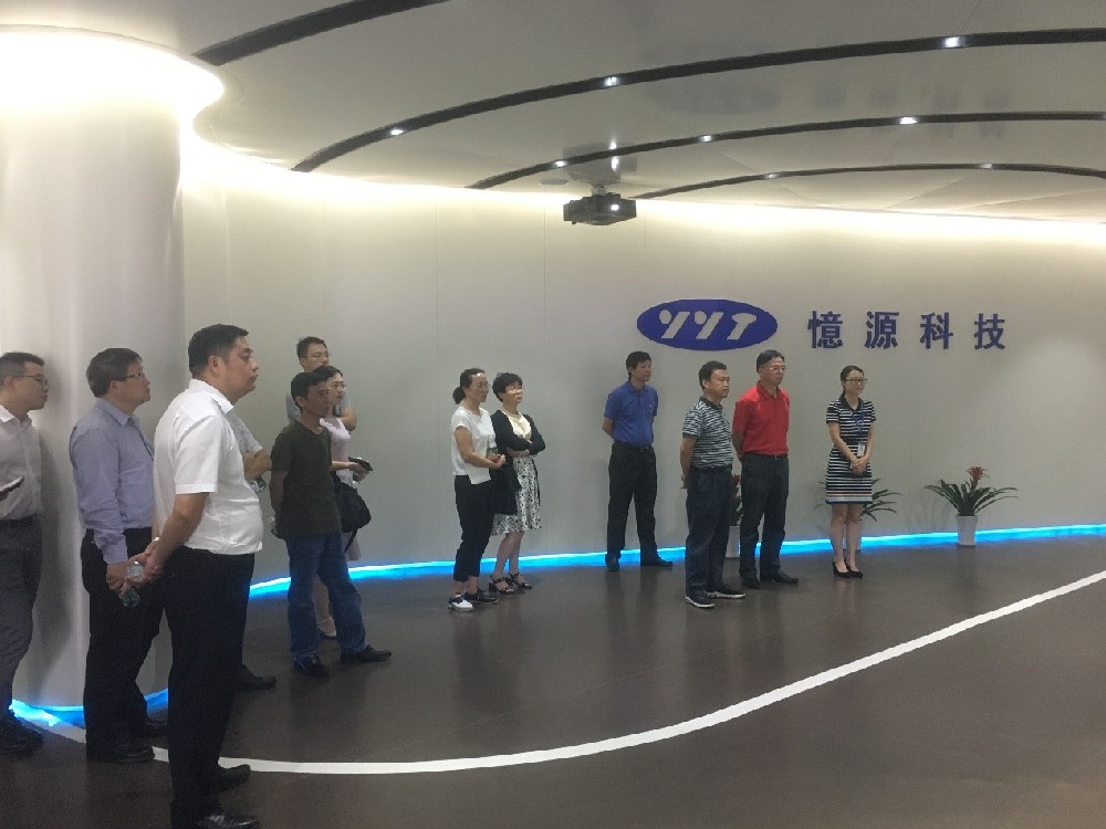 華東交通大學黨委書記萬明一行蒞臨憶源科技考察調研